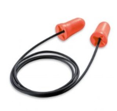 CORDED EAR PLUGS COM4-FIT SNR 33dB