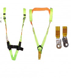 HARNESS FULL BODY WITH DOUBLE LANYARDS