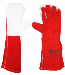 PRIDE RED A-GRADE LEATHER GLOVES